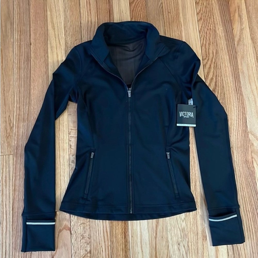 Victoria secret sport jacket with mesh insert size XS
